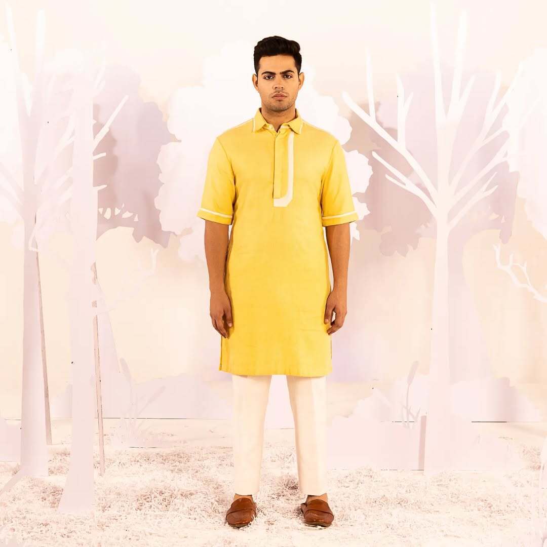 Panelled Placket Kurta