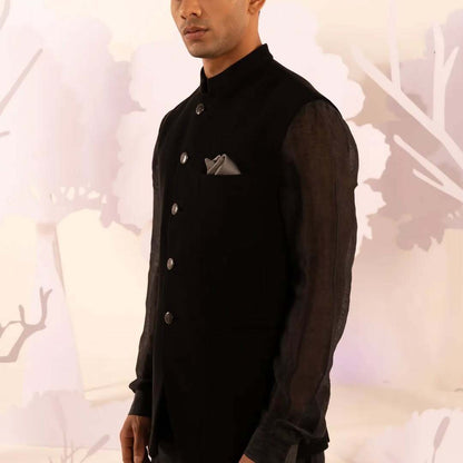 Bandhgala kurta with Trousers